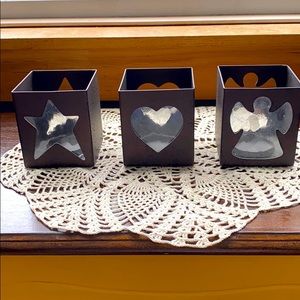 PartyLite celestial tea light trio NEW IN BOX